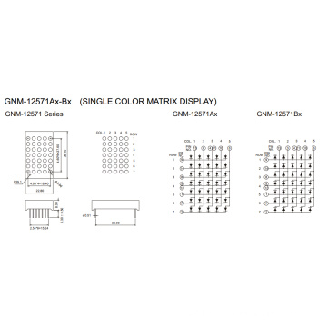 1,2 pulgadas, 3,0 mm DOT (GNM-12571Ax-Bx)